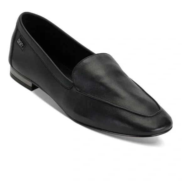 DKNY Laili Leather Flats with Silver Accent Heel Sz 7 - Picture 12 of 12